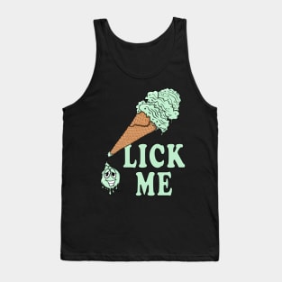 ICE CREAM LICK ME Tank Top